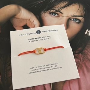 New Tory Burch Orange Bracelet